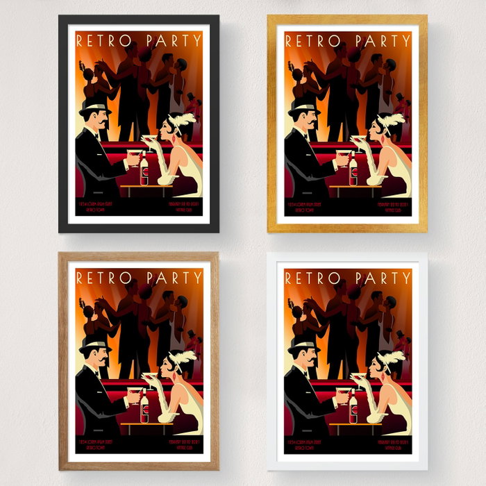 Wallity Póster A3 1972 - Diseño Mate Satinado 100%, 29,7 x 42 cm, Póster Decorativo para Salón y Oficina, Sin Marco